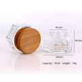 50ml DIY short hexagonal jar for DIY coffee eye cream